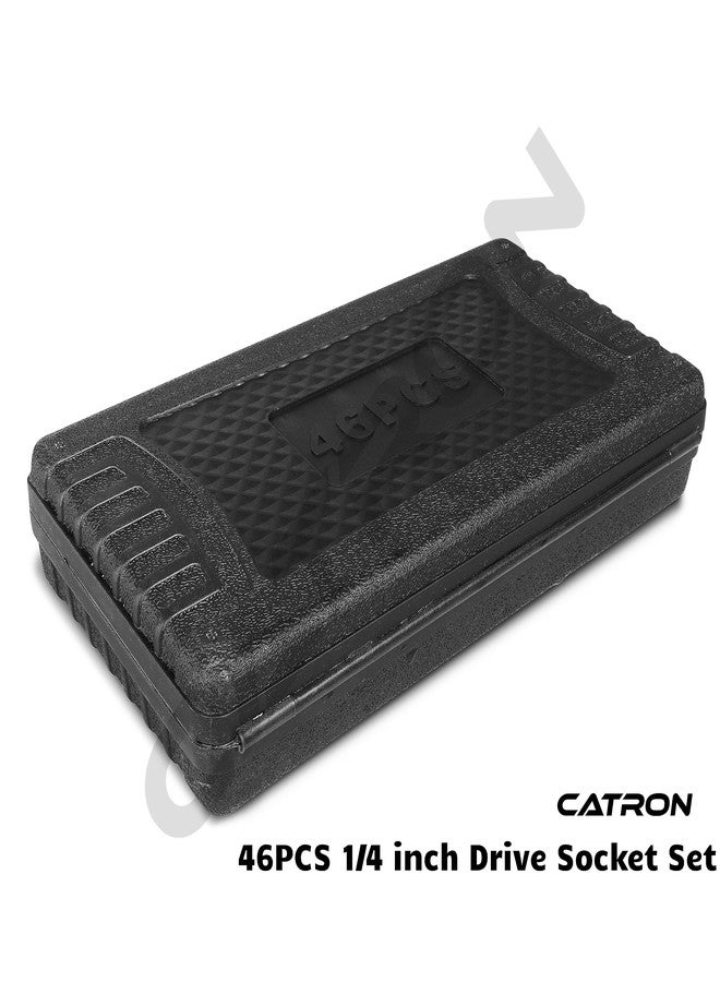 Catron 46 In 1 Pcs Tool Kit & Hand Tool Kit Wrench Set Multi Purpose Combination Tool Case Precision Socket Set,Screwdriver and Socket Set,Bike, Car Tool - Image 5